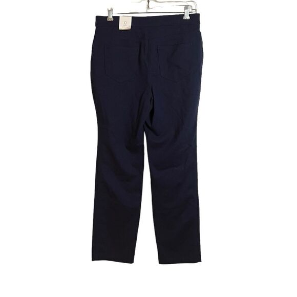 NWT! Chicos navy slim leg pull on pants. Size 0 - Picture 7 of 9